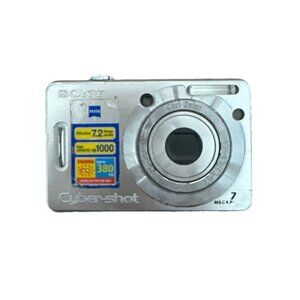 Sony Cyber-Shot DSC-W55 7.2Mp Digital Camera w/3X Zoom [Parts/Repair] AS IS
